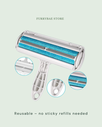 Reusable - no sticky refills needed