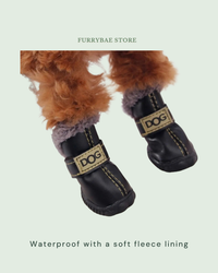 Waterproof with a soft fleece lining