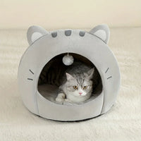 Cozy Cave Tent Bed for Cats & Small Dogs