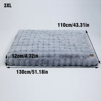 Ultra-Soft Calming Dog Bed with Foam Base