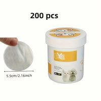 Tear Stain Eye Wipes for Dogs & Cats (200 pcs)