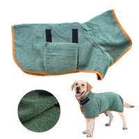 Quick-Dry Bathrobe for Dogs & Cats