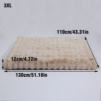 Ultra-Soft Calming Dog Bed with Foam Base