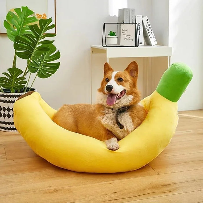 Banana Bed for Cats & Small Dogs
