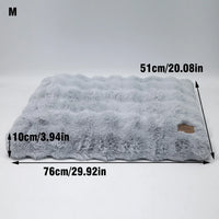 Ultra-Soft Calming Dog Bed with Foam Base