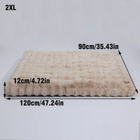 Ultra-Soft Calming Dog Bed with Foam Base