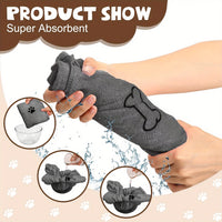 Quick-Dry Microfiber Pet Towel