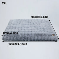 Ultra-Soft Calming Dog Bed with Foam Base