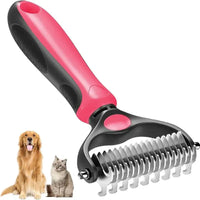 2-in-1 Deshedding Brush & Detangling Comb