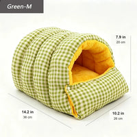 Cozy Sleeping Bag Cave Bed for Cats