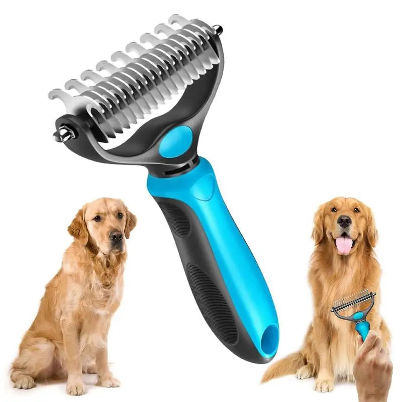 2-in-1 Deshedding Brush & Detangling Comb