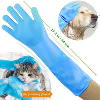 Silicone Bath & Massage Grooming Glove