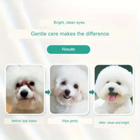 Tear Stain Eye Wipes for Dogs & Cats (200 pcs)