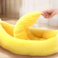 Banana Bed for Cats & Small Dogs