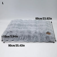 Ultra-Soft Calming Dog Bed with Foam Base