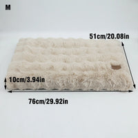 Ultra-Soft Calming Dog Bed with Foam Base