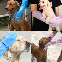 Silicone Bath & Massage Grooming Glove