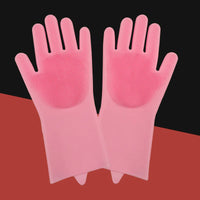 Silicone Bath & Massage Grooming Glove