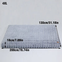 Ultra-Soft Calming Dog Bed with Foam Base